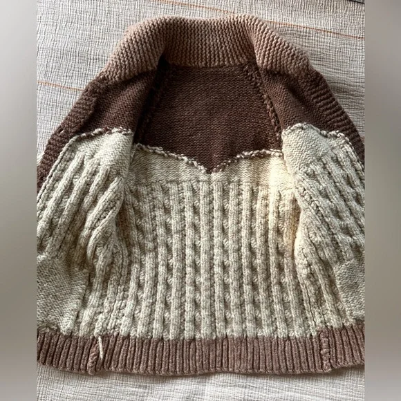 Vintage Buffalo Wool Sweater / Jacket - Picture 7 of 16